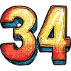 34 Number Comic