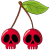 Cherry skulls