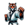 Karaté Tiger en mode Combat