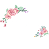Letter and flowers
