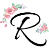Lettre r fleurs