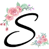 Lettre s fleurs