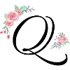 Letter q flowers