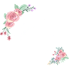 Letter o flowers