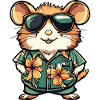 Hamster Cool Summer