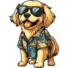 Golden Retriever Dog Summer