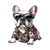 French Buldog Dog Summer
