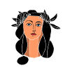 Visage de femme