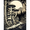 Le bois de champignon