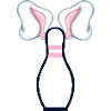 Bowling Easter Easter Bunny Ears