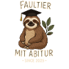 Faultier mit Abitur 2025