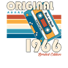 60-års fødselsdagskassette april årgang 1966