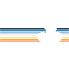 Vibrant Bicycle Sunset Silhouette Design
