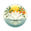 White Lotus Flower
