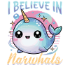 Narwhal Chibi Kawaii