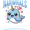 Narval Chibi Kawaii