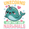 Narwhal Chibi Kawaii