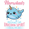 Narwhal Chibi Kawaii