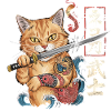 Samurai Cat