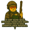 Starkes Statement – kompromisslos und klar.