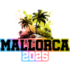 Mallorca 2025 Palmen Bunt