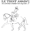 le trot assis
