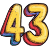 43 Number Comic