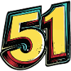 51 Number Comic