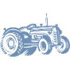 Traktor Silhouette Bauer Landwirtschaft