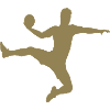 Handboll Silhuett Minimalistisk Stil