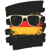 Sunglasses Germany Flag