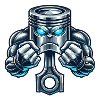 Muscle piston design