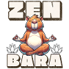 Zen Bara Capybara Yoga Meditation