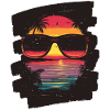 Sunglasses Summer Palm Trees