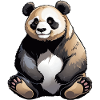 Panda - Conception d’animaux mignons