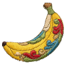 Banane brodée
