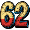 Bande dessinée à 62 numéros
