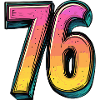 76 Number Comic