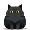Chonky Cat - Cute Pet Sticker