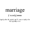 Marriage | Hochzeit Definition Dictionary
