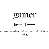 Gamer (Zocker) Definition Dictionary