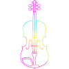 Violin Line Drawing