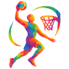 Polygon Basketball Player