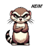 Nein Frettchen Frettchenhalter Frettchenbesitzer