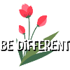 Be Different Tulips & Positive Affirmations