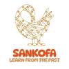 Symbole Sankofa Adinkra Ghana Noir