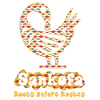 Symbole Sankofa Adinkra Ghana Noir