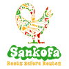 Symbole Sankofa Adinkra Ghana Noir