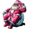 Noeud Coquet Père Noël
