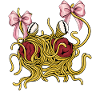 Arc Coquette Monstre Spaghetti Volant